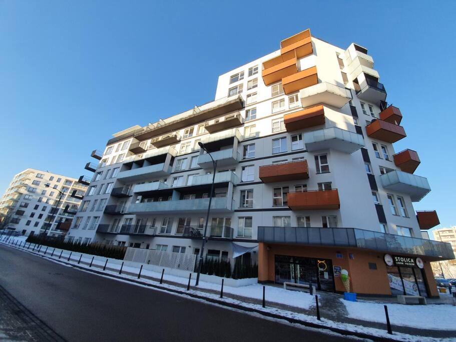 ורשה Home Apartament Metro Mlociny 97 מראה חיצוני תמונה